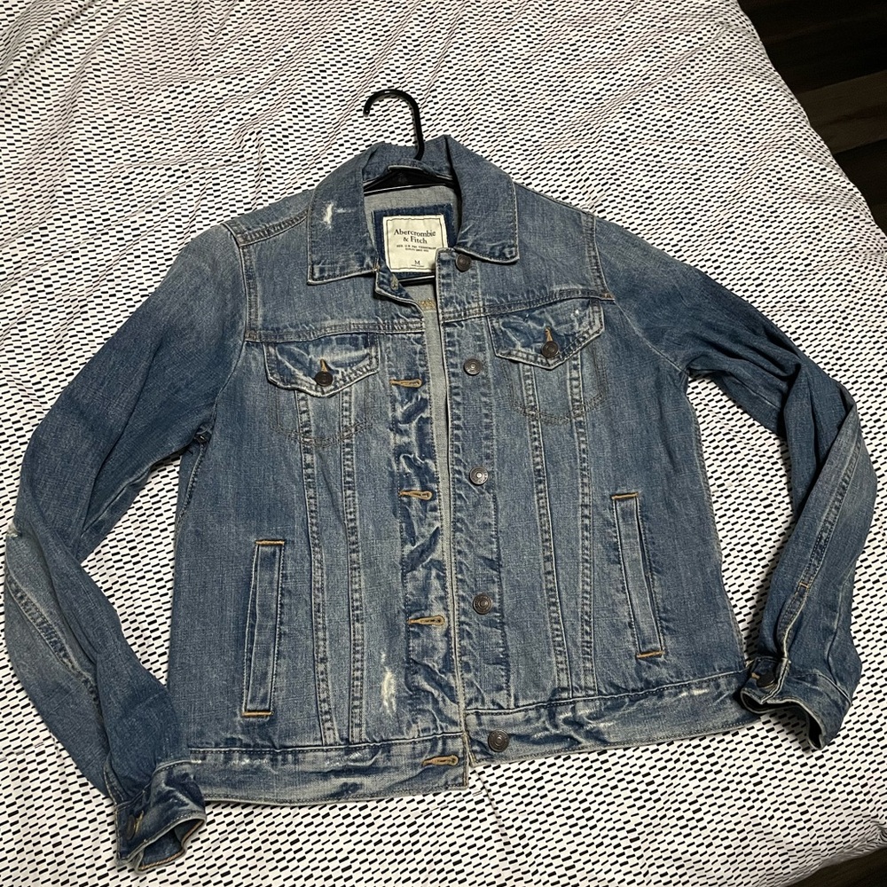 Abercrombie & Fitch Blue Denim Jacket